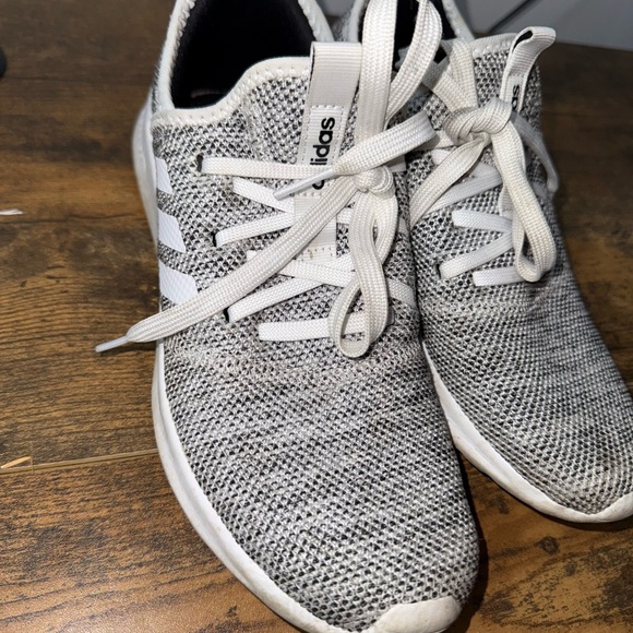 Adidas Gray Knit Sneakers - Picture 10 of 12